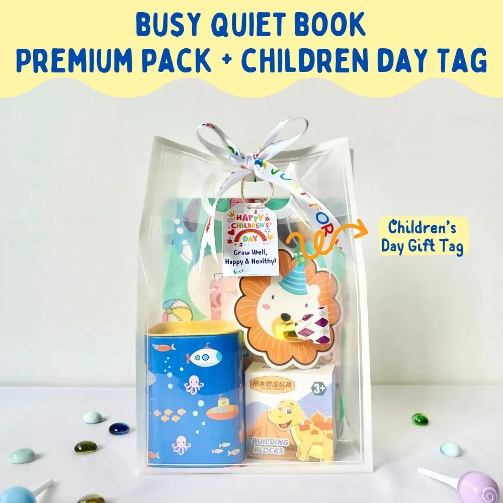 Toddler Busy Quiet Book Premium Goodie Bag