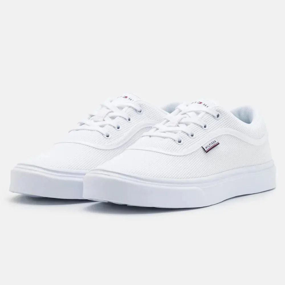 Tommy Hilfiger Core Lightweidht Waffle Mesh Sneaker - WHT