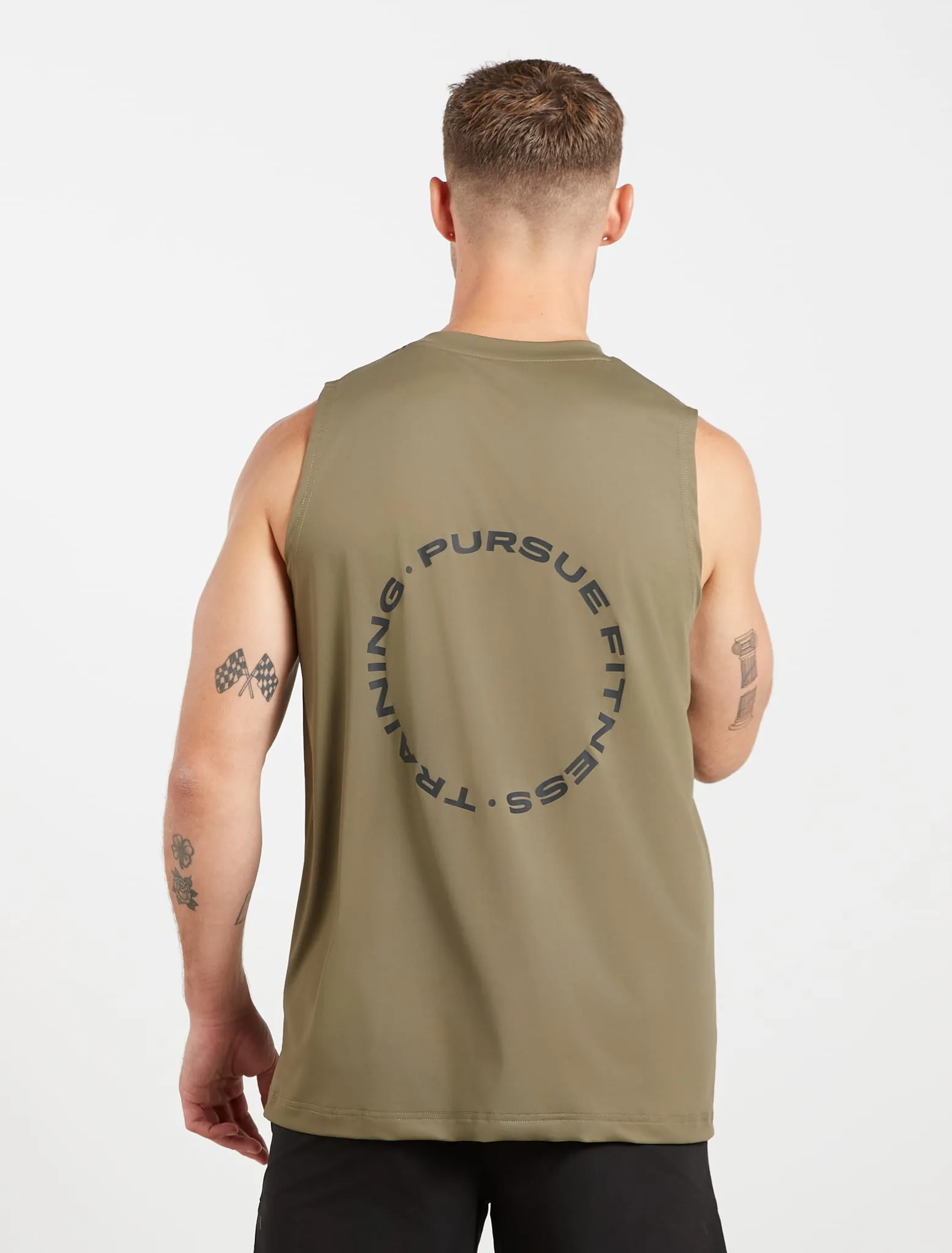 Training Club Relaxed Fit Tank - Dull Olive