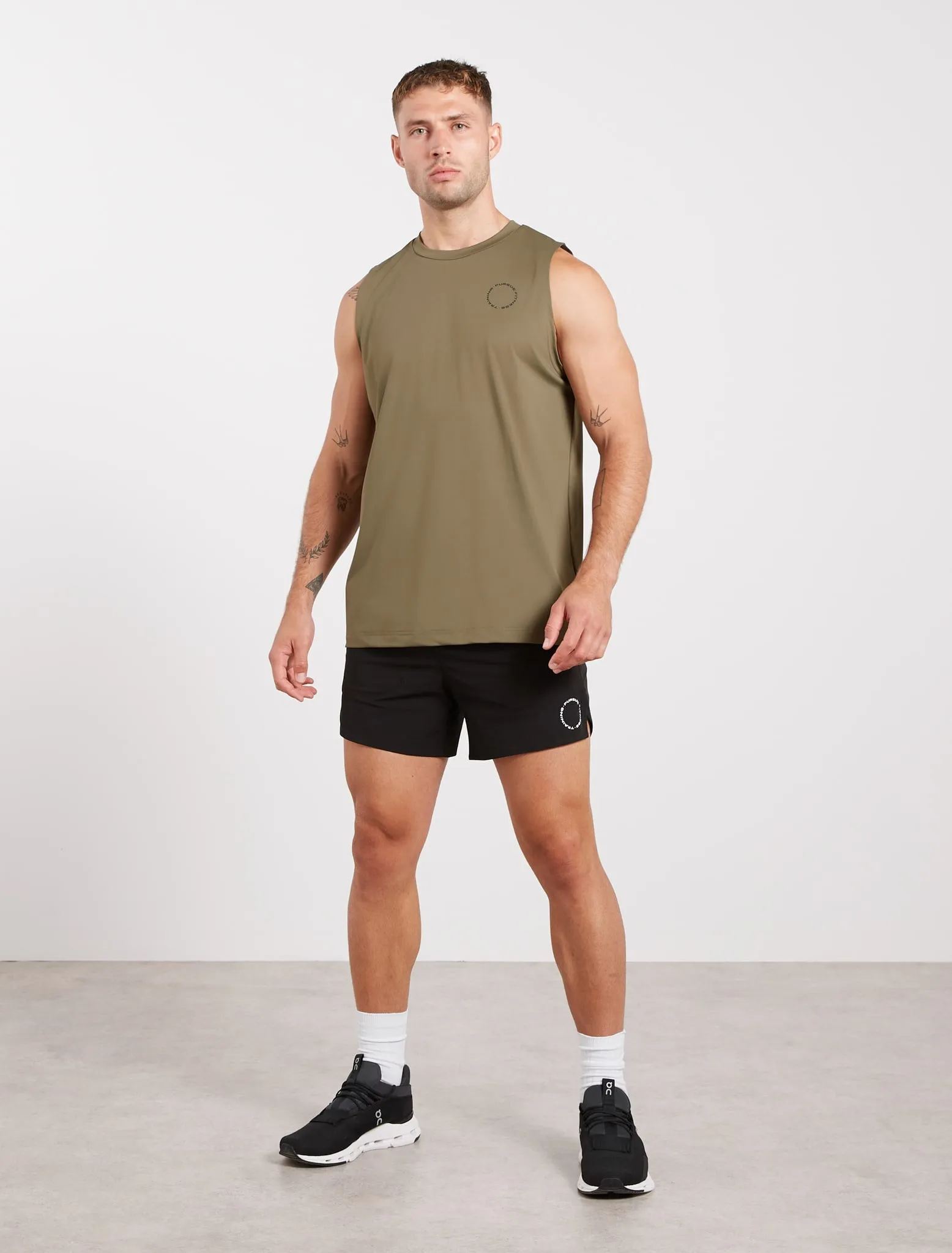 Training Club Relaxed Fit Tank - Dull Olive