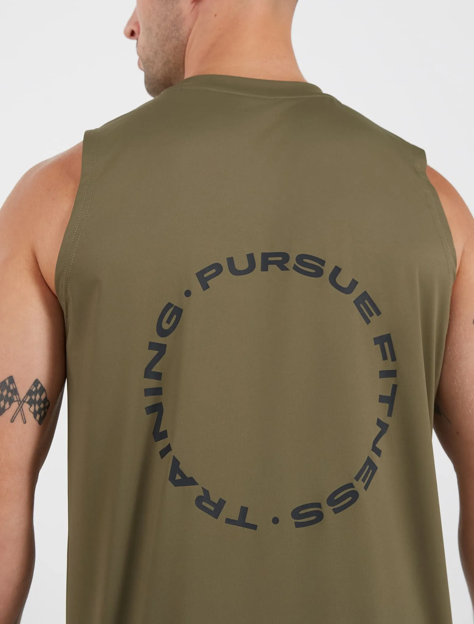 Training Club Relaxed Fit Tank - Dull Olive