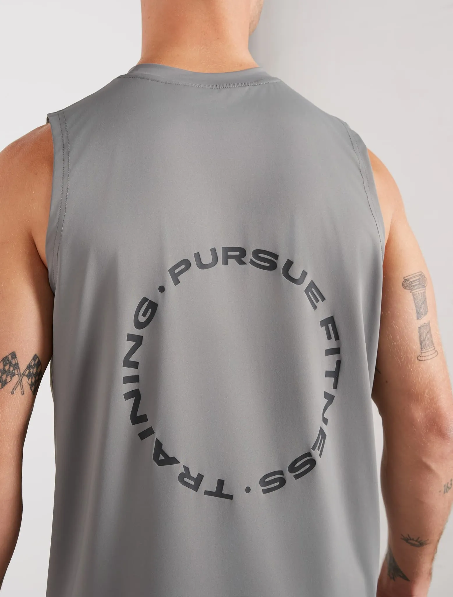 Training Club Relaxed Fit Tank - Storm Grey