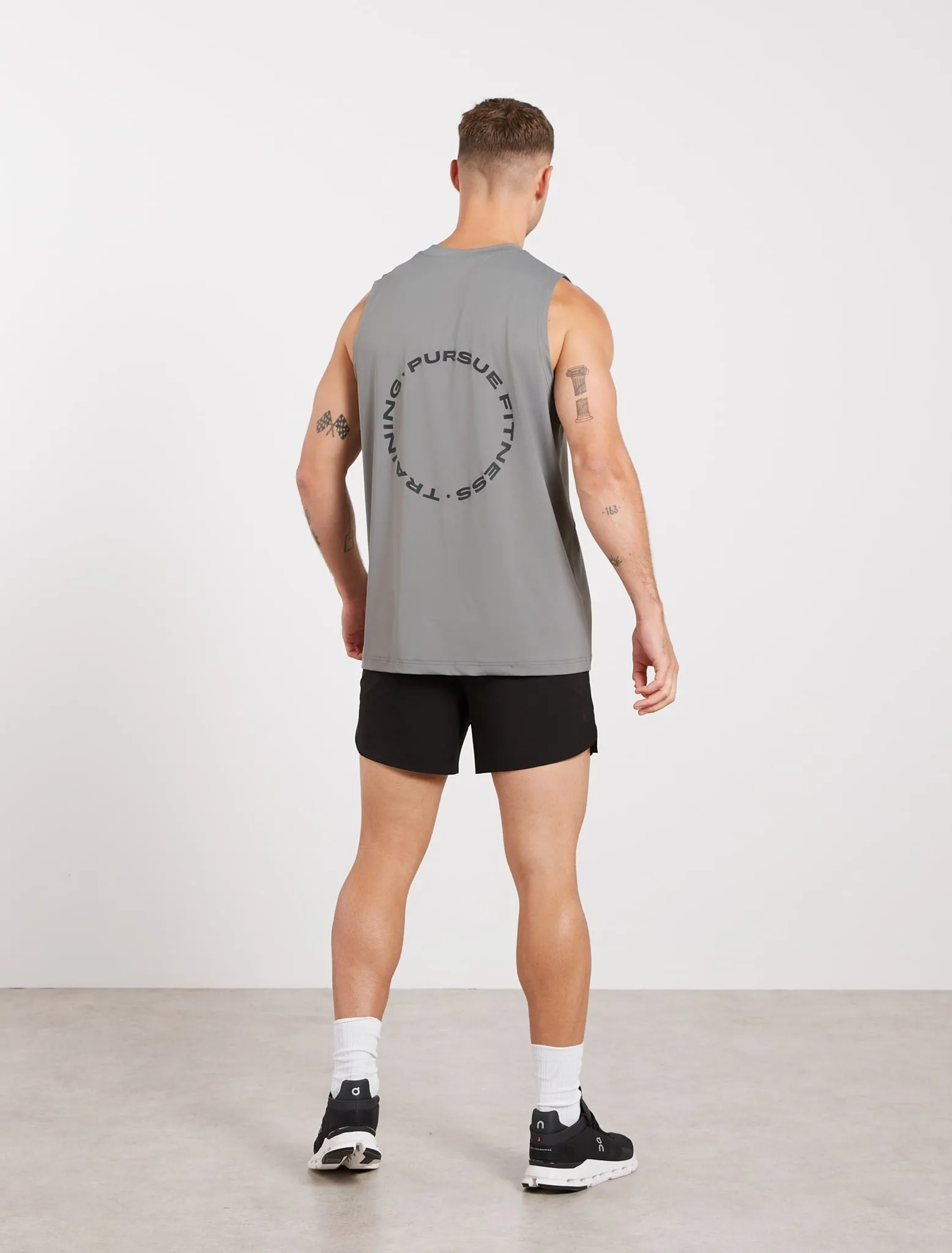 Training Club Relaxed Fit Tank - Storm Grey