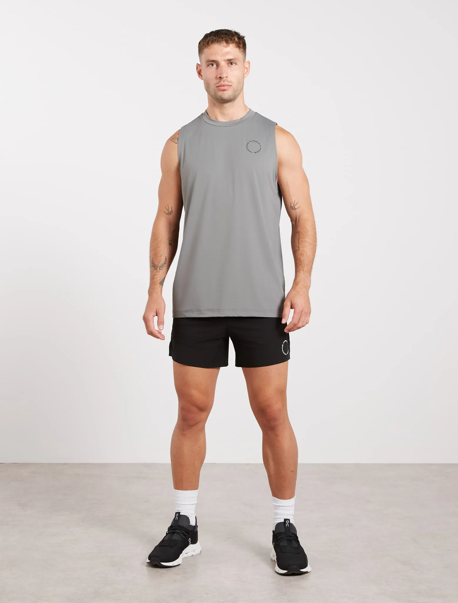 Training Club Relaxed Fit Tank - Storm Grey