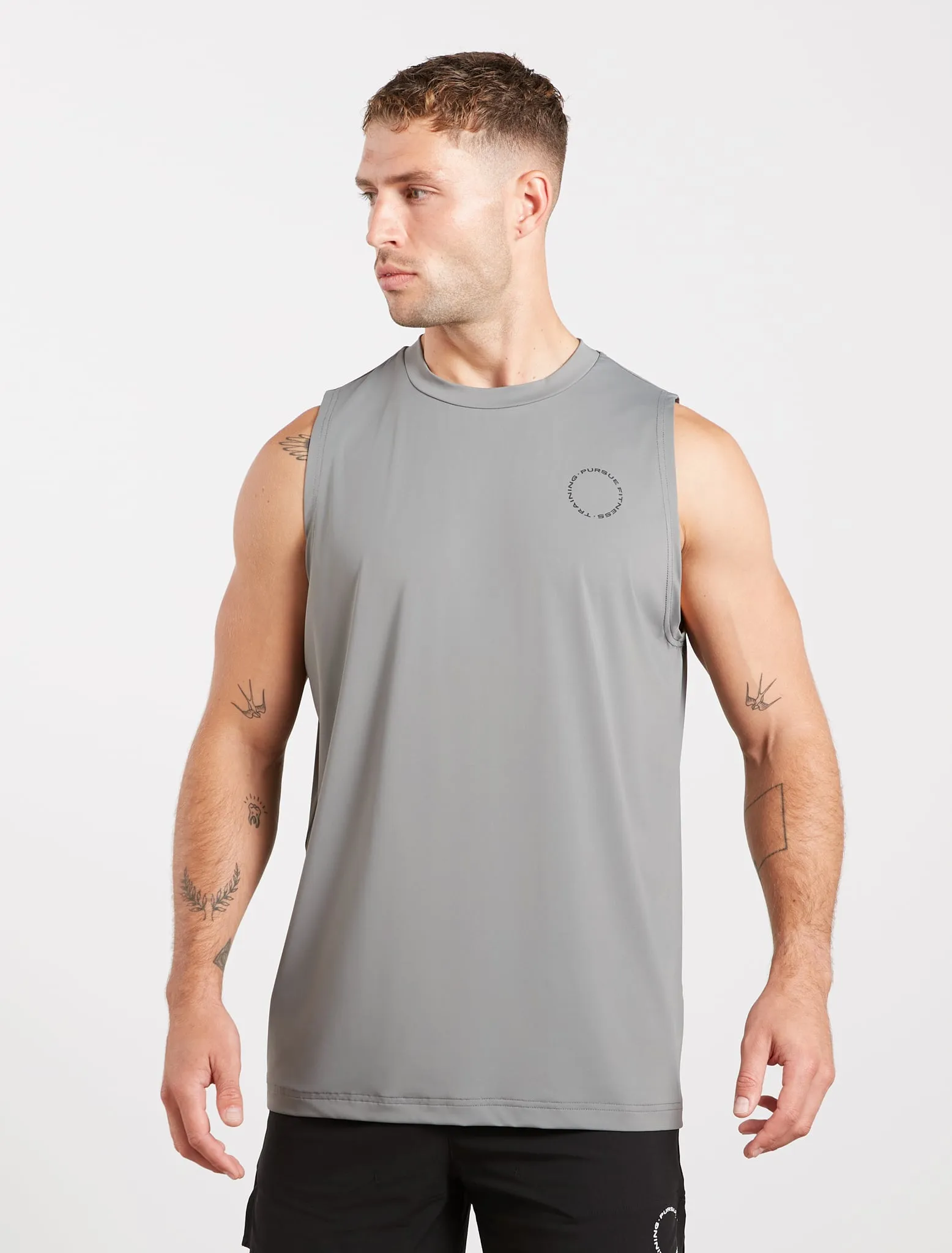 Training Club Relaxed Fit Tank - Storm Grey