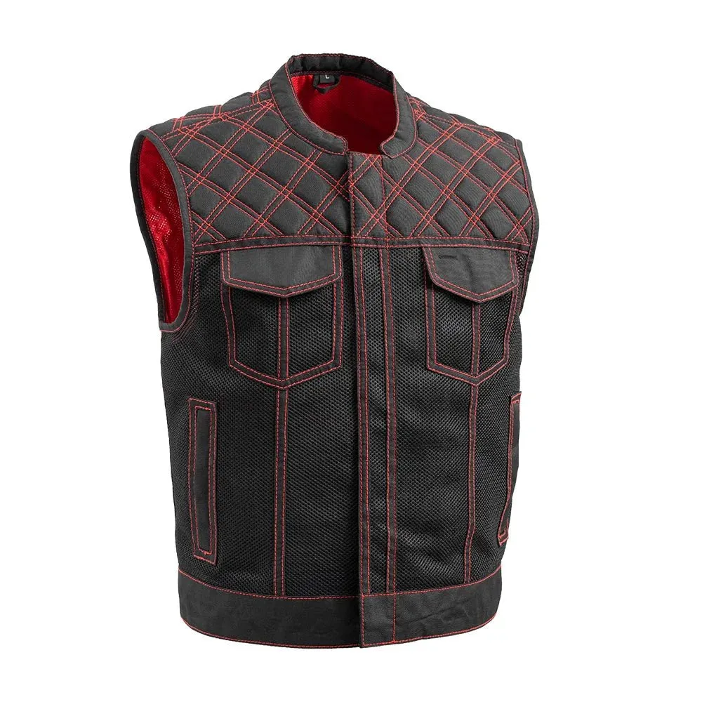 Upside Moto Mesh Men's Motorcycle Vest