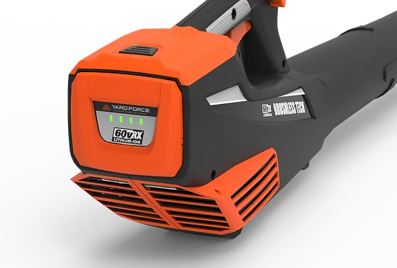 Yard Force YF60VRX Leaf Blower w/ Lithium-Ion Battery and Fast Charger 60V New