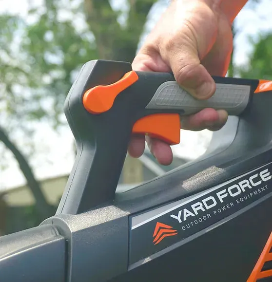 Yard Force YF60VRX Leaf Blower w/ Lithium-Ion Battery and Fast Charger 60V New