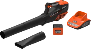 Yard Force YF60VRX Leaf Blower w/ Lithium-Ion Battery and Fast Charger 60V New